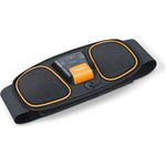 Beurer EM 32 Bauchmuskel-Gürtel, zur Muskelstimulation, EMS Bauchtraining, 2 verschleißfreie Carbon-Elektroden
