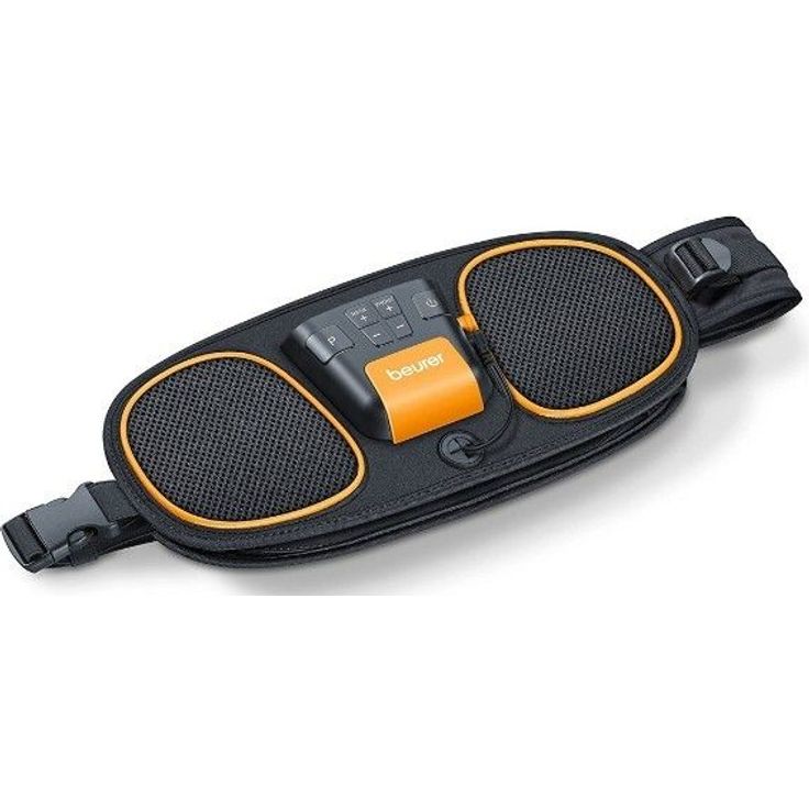 Beurer EM 39 2-in-1 Bauch- und Rückenmuskeltrainer, EMS-Gürtel, Training der Bauchmuskeln und Rückenmuskulatur, Regeneration – Bild 1