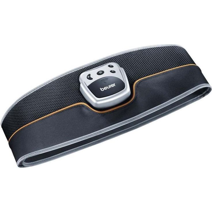 Beurer EM 35 Bauchmuskel-Gürtel, EMS Training, 4 Kontaktelektroden auch für die seitliche Bauchmuskulatur