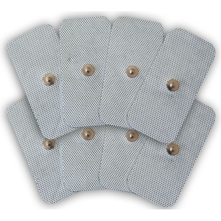 Hydas 4513.1.30 - Reizstromgerät Ersatzpads - rechteckig, 8 Stück
