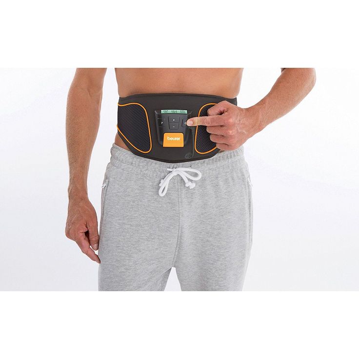 Beurer EM 37 Bauchmuskel-Gürtel, EMS Bauchtraining, Muskelstimulation zur Stärkung der Bauchmuskulatur, Regeneration – Bild 8