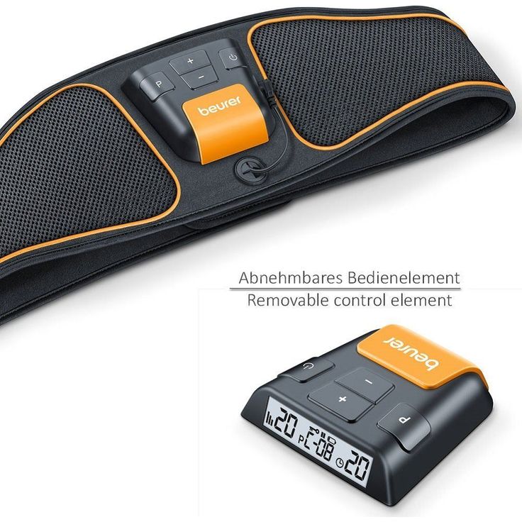 Beurer EM 37 Bauchmuskel-Gürtel, EMS Bauchtraining, Muskelstimulation zur Stärkung der Bauchmuskulatur, Regeneration – Bild 6