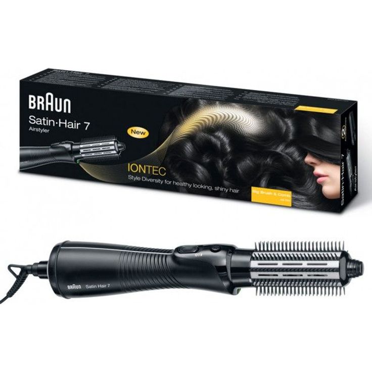 Braun Satin Hair 7 AS 720 Airstyler Warmluft-Lockenbürste, mit IonTec, inkl. Kamm-und Bürstenaufsatz, 700 Watt, schwarz – Bild 4