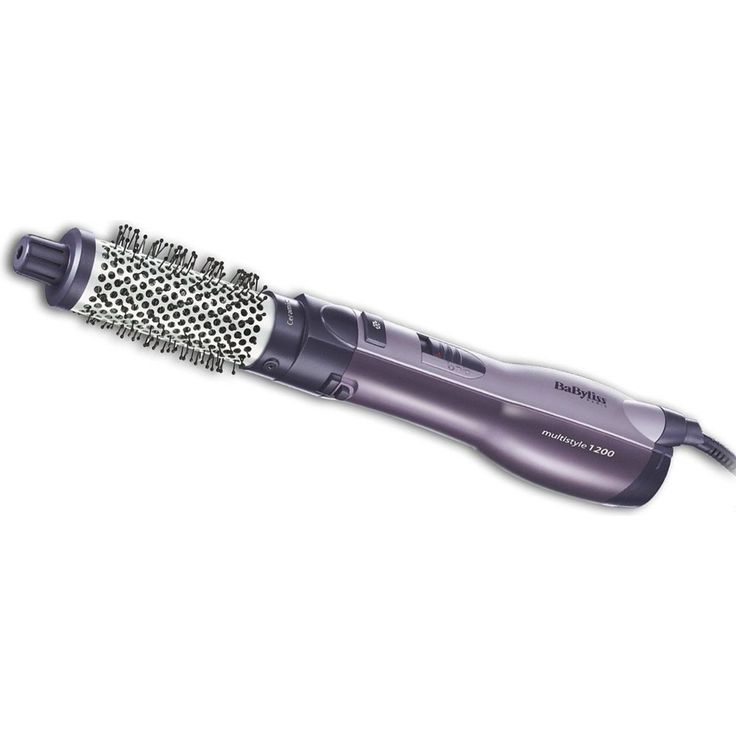 BaByliss AS121E Multistyler 1200 Watt mit 2 Gebläsestufen inkl. 2 Stylingaufsätze, violett