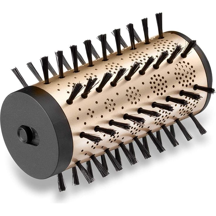 BaByliss AS952E Big Hair Dual Rotierende Warmluftbürste, mit Ionen-Technologie, 2 Aufsätze, Champagner – Bild 4