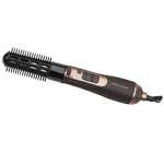 ProfiCare PC-HAS 3011 Warmluft-Lockenbürste mit 2 wechselbaren Bürstenaufsätzen, 2 Temperatur--Leistungsstufen, Kaltstufe für Style-Fix, braun-bronze