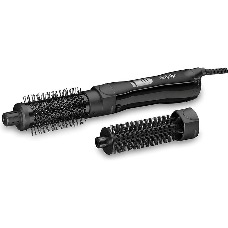 Babyliss Shape & Smooth Wamluftbürste für Kürzere Haare AS82E, 2 Bürstenaufsätze 30mm & 20mm, Kühlluftfunktion, 800 Watt Schwarz – Bild 4