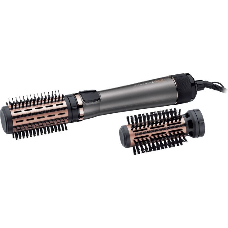 Remington Keratin Protect AS8810, rotierend, Rechts- und Linkslauf, zwei Rundbürstenaufsätze 40 & 50 mm, grau-rose gold – Bild 2