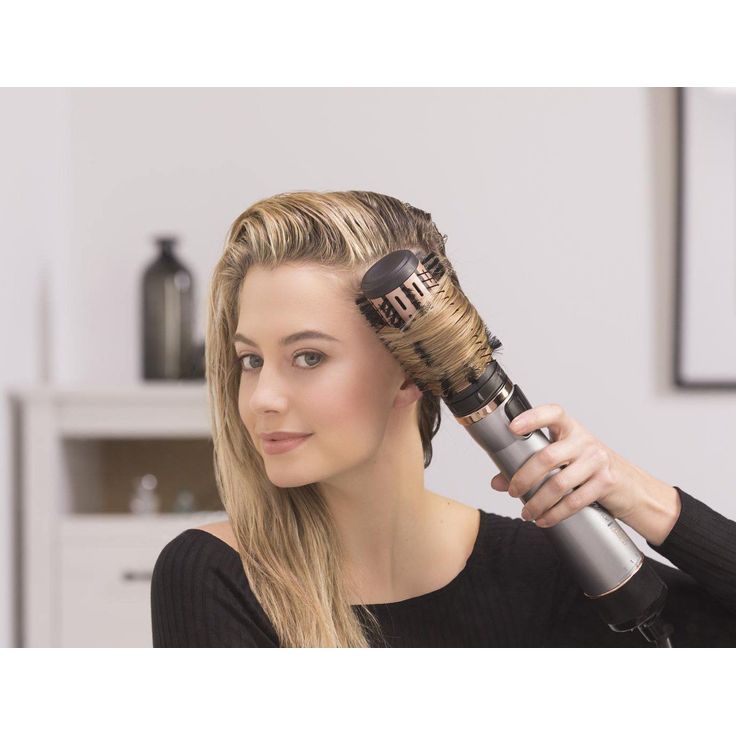Remington Keratin Protect AS8810, rotierend, Rechts- und Linkslauf, zwei Rundbürstenaufsätze 40 & 50 mm, grau-rose gold – Bild 5