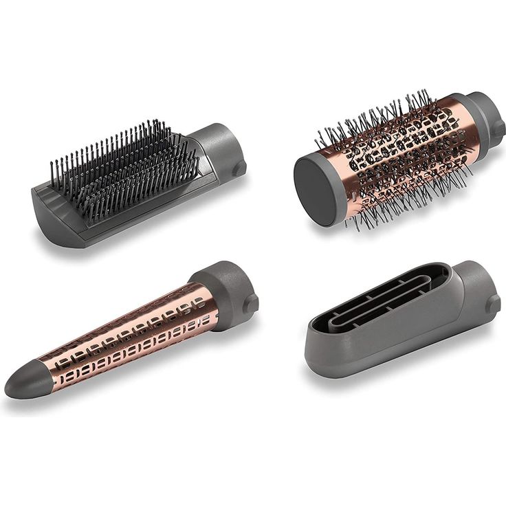 BaByliss Air Style 1000 AS136E Warmluftbürste mit Ionen-Technologie, 4 verschiedene Aufsätze, 2 Temperaturstufen, Kühlluft-Funktion – Bild 4