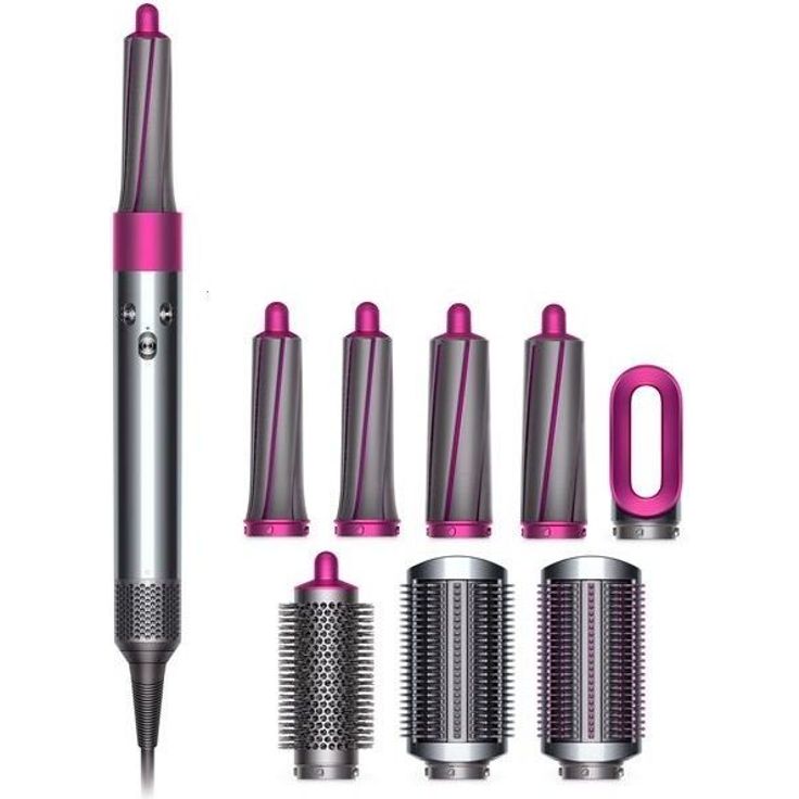 Dyson Airwrap Complete Multistyler für alle Haartypen Coanda-Effekt, 3 Temperaturstufen, Ionen-Technologie, Kaltstufe, inkl. 6 Aufsätze, nickel, fuchsia – Bild 3