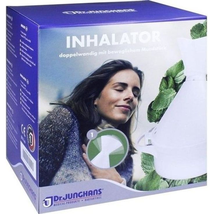 INHALATOR Kunststoff doppelwandig bewegl.Mundstück 1 St.