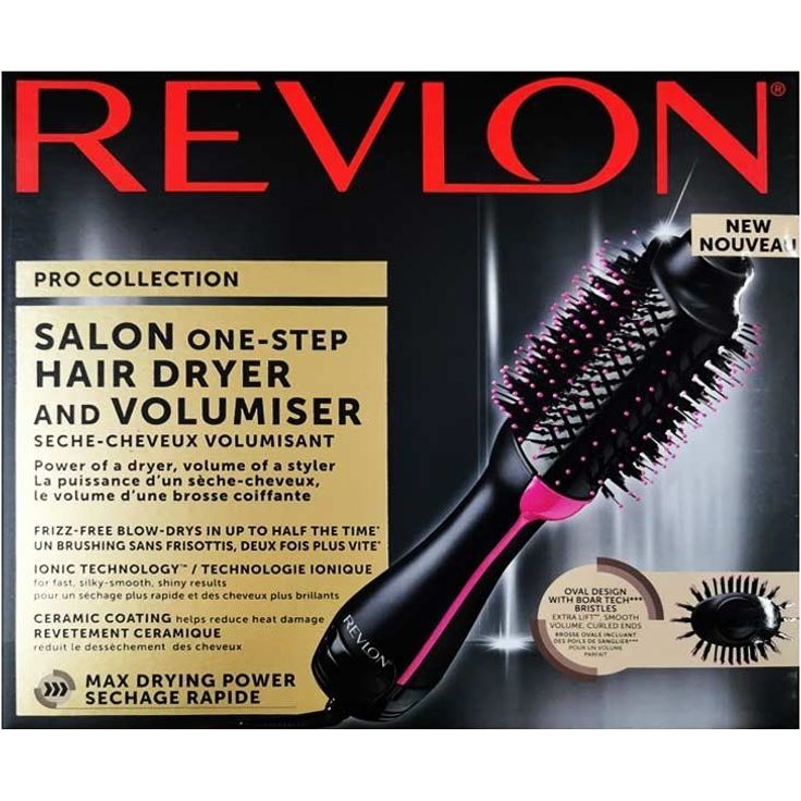 Revlon RVDR5222 Ionen-Technologie, 3 Temperaturstufen, Ionen-Technologie, Keramikbeschichtung, schwarz-pink – Bild 7