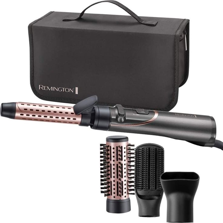 Remington AS8606 Curl & Straight Confidence Ionen-Technologie inkl. 4 Styling-Aufsätze, 30 mm & 40 mm Rundbürsten-Aufsatz, roségold – Bild 3