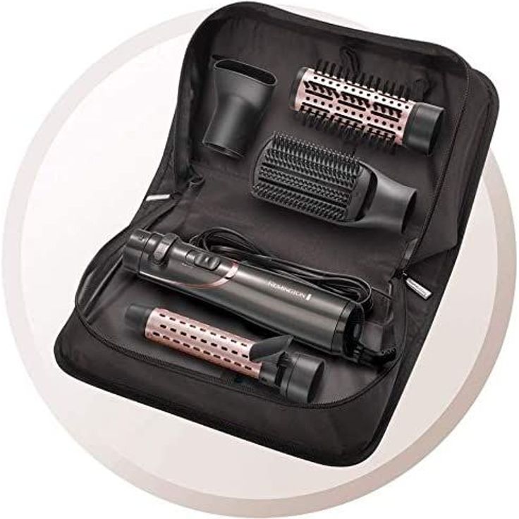 Remington AS8606 Curl & Straight Confidence Ionen-Technologie inkl. 4 Styling-Aufsätze, 30 mm & 40 mm Rundbürsten-Aufsatz, roségold – Bild 6