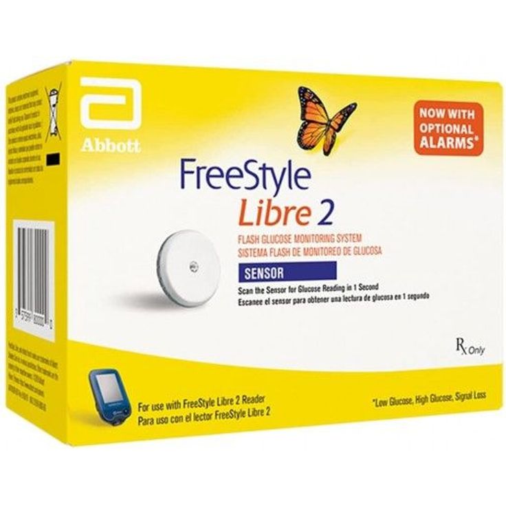 Abbott FreeStyle Libre 2 Sensor OVP Free Style 1 Stück - Preisvergleich – Bild 1