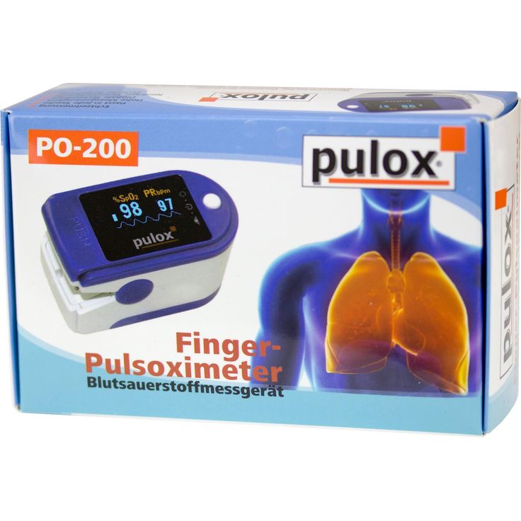 PULOX Pulsoximeter PO-200 Solo, 4 verschiedene Anzeigemodi, 5 Helligkeitsstufen, schwarz – Bild 3