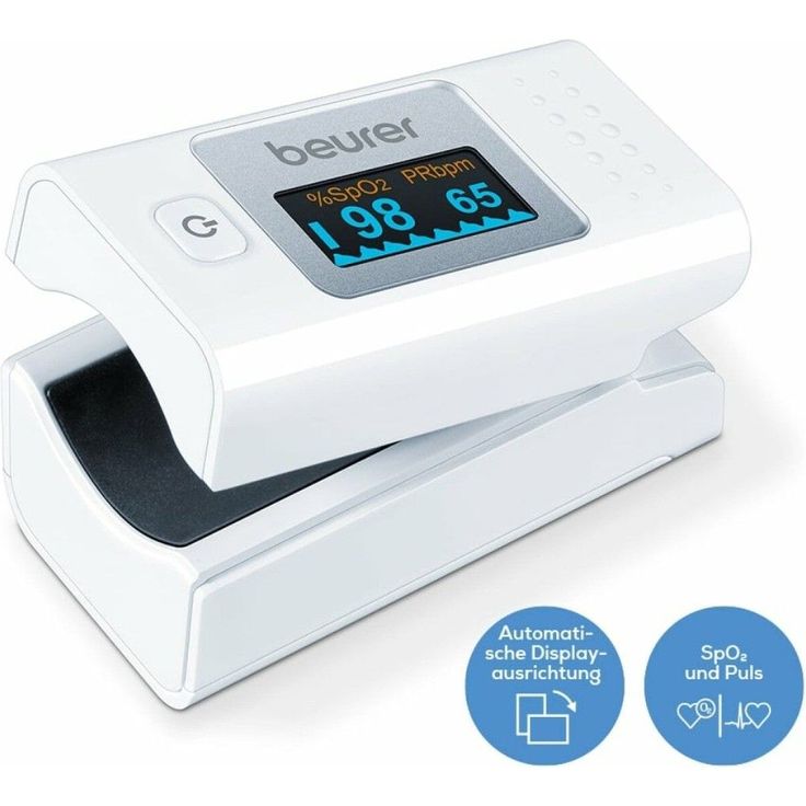 PO 35 Pulsoximeter Ermittlung der Herzfrequenz und arteriellen Sauerstoffsättigung Pulsmesser