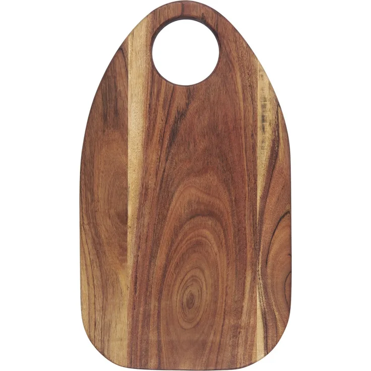 Schneidebrett Schneidbrett Holz Brett mit Loch 25x44cm Ib Laursen 17033-00