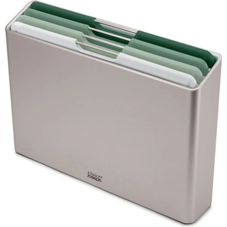 Joseph Joseph Folio Schneidebretter Set 4 große Schneidbretter Editions Sage Grün Küchenbretter BPA-frei – Bild 1