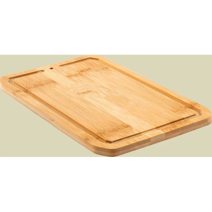 GSI Outdoors RAKAU Cutting Board Small Schneidebrett aus Bambus Maße 26,8 x 17 x 1 cm