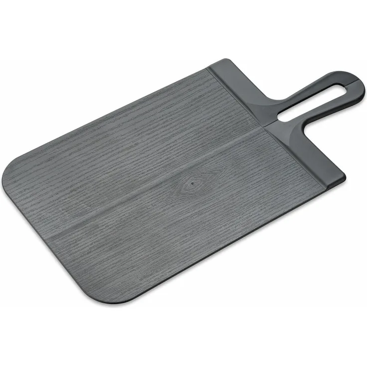Koziol Schneidebrett Snap L, Klapp-Schneidbrett, Kunststoff, Nature Ash Grey, 24 x 46 cm, 7251701