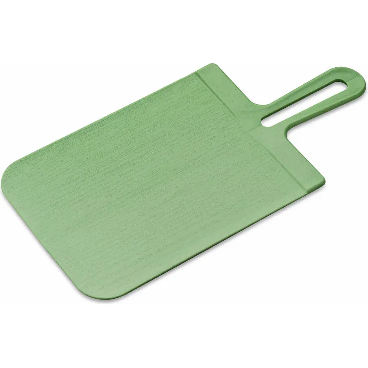 Koziol Schneidebrett Snap S, Klapp-Schneidbrett, Kunststoff, Nature Leaf Green, 16 x 33 cm, 7250703