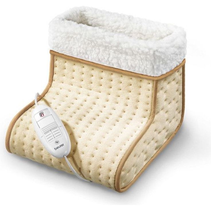 Beurer FW 20 Fußwärmer, mit Teddyfutter, 3 Temperaturstufen, Abschaltautomatik, waschbarer Fußsack