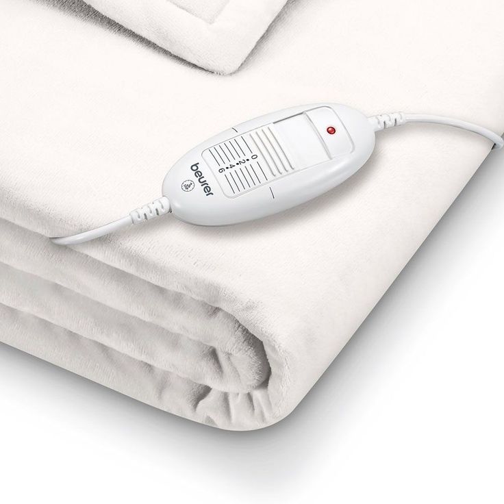 Beurer HD 75 Heizdecke, kuschelige Wärmedecke mit 6 Temperaturstufen, Sicherheitssystem und Abschaltautomatik, maschinenwaschbar, weiß – Bild 3
