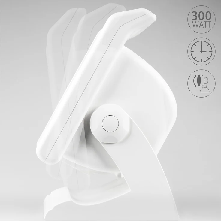 medisana IR 885 Infrarot-Wärmelampe 300 Watt, Infrarotleuchte zur Behandlung von Verspannungen und Erkältungen, Wärmestrahler zur Linderung von Schmerzen – Bild 4