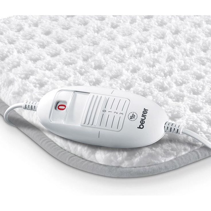 Beurer HK 42 Supercosy Heizkissen (Besonders weiche Superflausch-Oberfläche mit 3 Temperaturstufen für Rücken und Nacken) – Bild 2