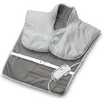 medisana HP 630 Wärmecape für Nacken, Schulter und Rücken, elektrisch, Wärmeponcho mit 4 Temperaturstufen, Überhitzungsschutz, Abschaltautomatik, waschbar
