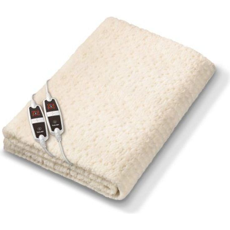 Beurer UB 56 Teddy Double Doppelwärmeunterbett, extragroß für 2 Personen, 4 Temperaturstufen