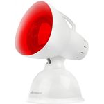 Medisana IR 100 Infrarot-Wärmelampe 100 Watt, Infrarotleuchte zur Verbesserung des Wohlbefindens, Wärmestrahler zur Enstpannung der Muskulatur