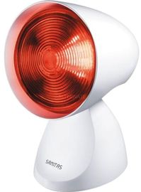 Sanitas SIL 16 Infrarotlampe, Intensiv-Infrarotlicht zur Anwendung bei Erkältungen und Verspannungen