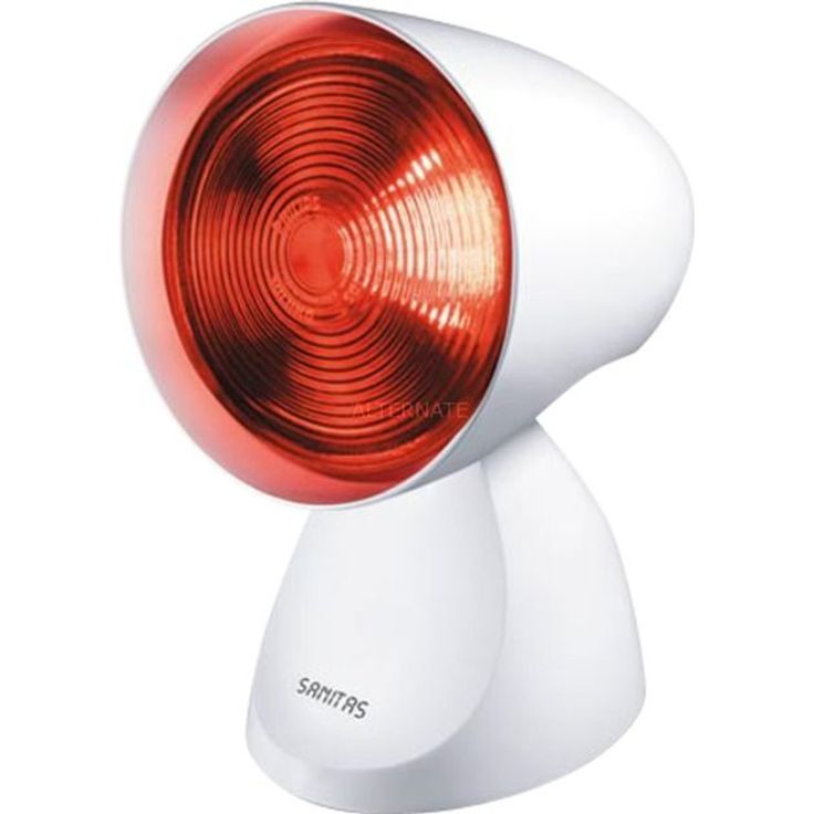 Sanitas SIL 16 Infrarotlampe, Intensiv-Infrarotlicht zur Anwendung bei Erkältungen und Verspannungen