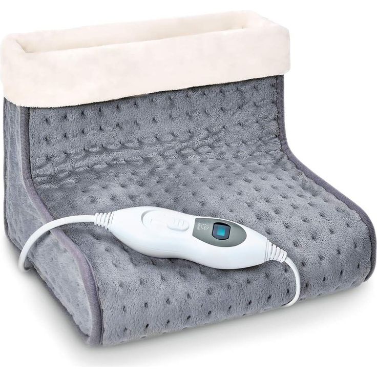 Promed Fußwärmer Kfs -100, Elektrischer Fußsack mit 3 Temperaturstufen und Abschaltautomatik geeignet bis Schuhgröße 46, Überhitzungsschutz