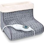 Promed Fußwärmer Kfs -100, Elektrischer Fußsack mit 3 Temperaturstufen und Abschaltautomatik geeignet bis Schuhgröße 46, Überhitzungsschutz