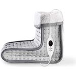 Nedis Fußwärmer 6 Heizstufen Abwaschbar Digitale Steuerung Überhitzungsschutz