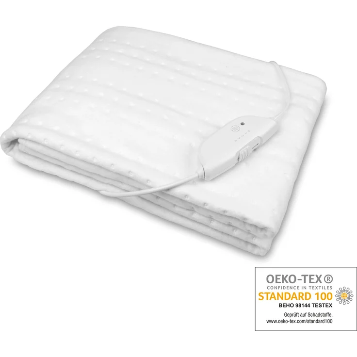 medisana HU 674 Wärmeunterbett, 150 x 80 cm, Abschaltautomatik, Überhitzungsschutz, 4 Temperaturstufen, waschbar, Matratzenheizung für alle gängigen Matratzen geeignet – Bild 2