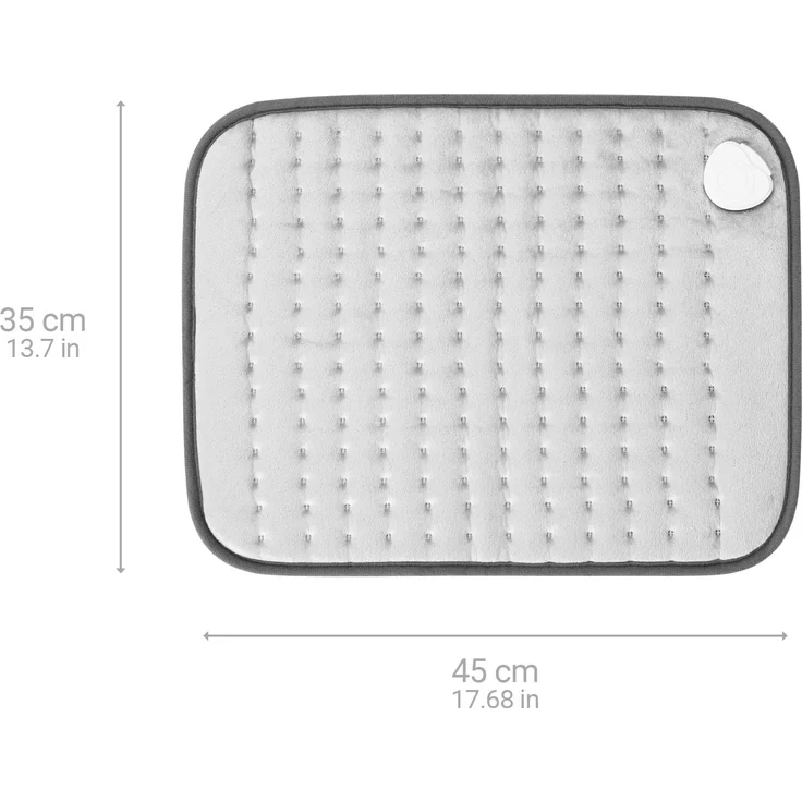 medisana HP 650 XL-Heizkissen, 45 x 35 cm, Rückenheizkissen mit 4 Temperaturstufen, Wärmekissen mit Überhitzungsschutz, Abschaltautomatik, waschbar – Bild 2