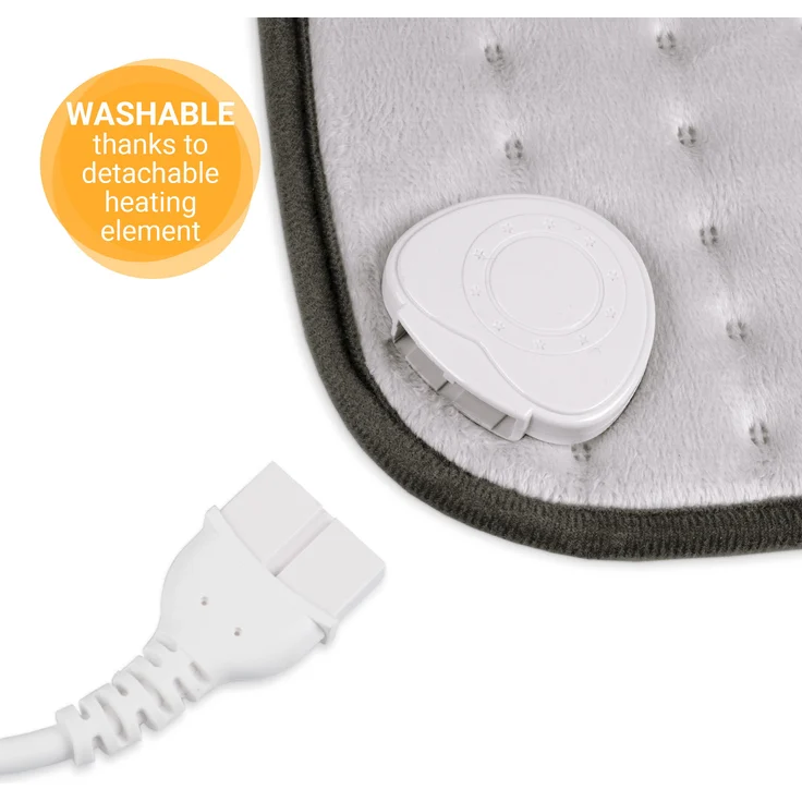 medisana HP 650 XL-Heizkissen, 45 x 35 cm, Rückenheizkissen mit 4 Temperaturstufen, Wärmekissen mit Überhitzungsschutz, Abschaltautomatik, waschbar – Bild 5