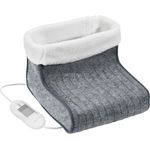 ProfiCare PC-FW 3058 Fußwärmer, grau-weiß