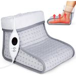 sinnlein Fußwärmer elektrische Fußheizung Fußsack 6 Temperaturstufen, mit Timer, Netzbetrieb, Überhitzungsschutz