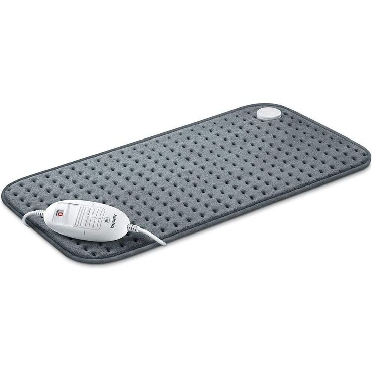 Beurer HK 123 XXL Heizkissen, grau mit 3 Temperaturstufen und Abschaltautomatik, maschinenwaschbar 60 x 30 cm – Bild 1