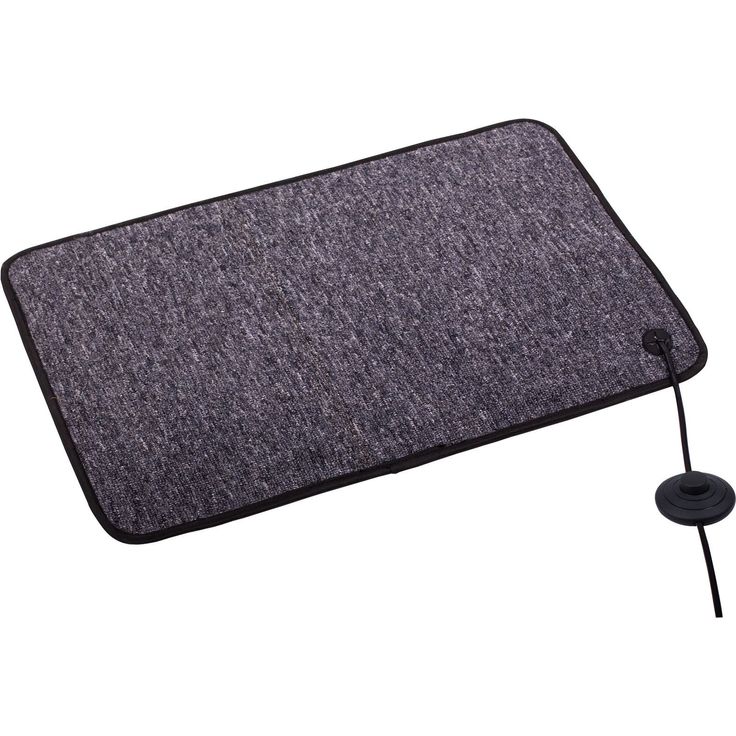 Etherma 40853 PA-1-NA Heizteppich / Heizmatte grau 60x40cm 50W