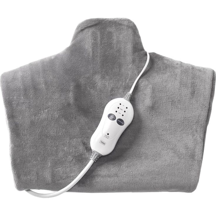 Trebs 2-in-1 Wärme- und Massagekissen 100 W Grau 99360