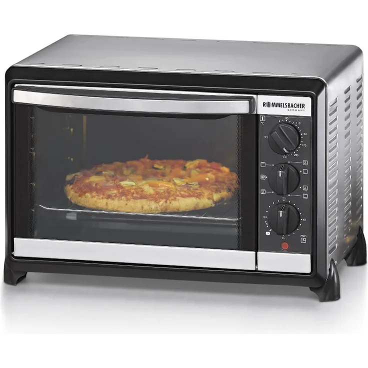 Rommelsbacher Kleinbackofen mit Umluft BG 1055-E, Mini-Backofen, BG 1055-E