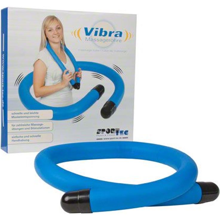 Sport-Tec Massageröhre Vibra, Massage, Wellness, Entspannung, Massagegerät, Selbstmassage