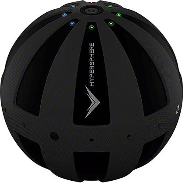 Hyperice Vibrationsmassage-Ball Hypersphere, 12,5 cm Durchmesser, schwarz